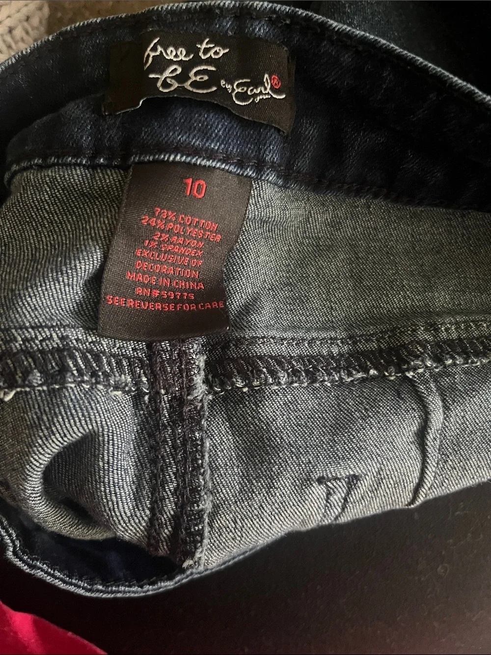 Earl Jeans Dark Blue Boyfriend Jeans